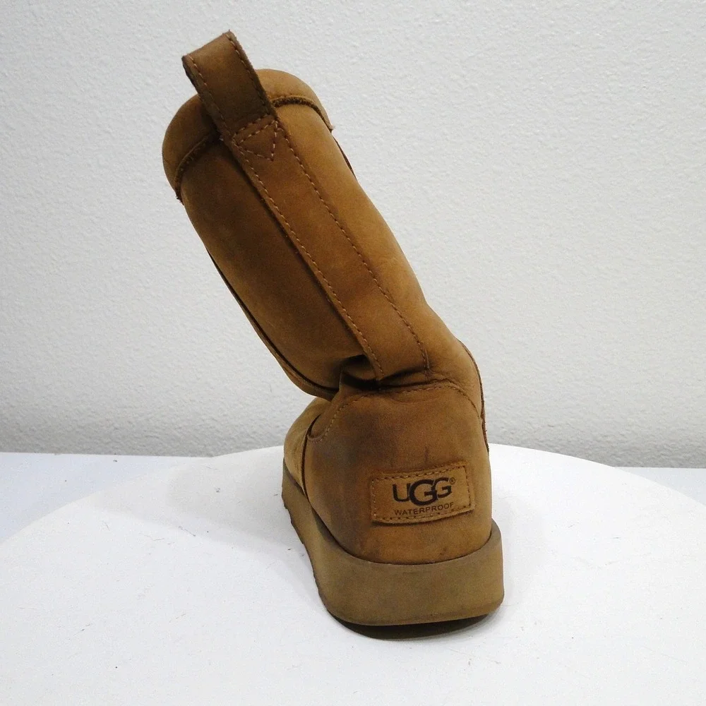 UGG Adirondack Boot III Pull-On Waterproof Winter Boots Chestnut Brown 1017509 8